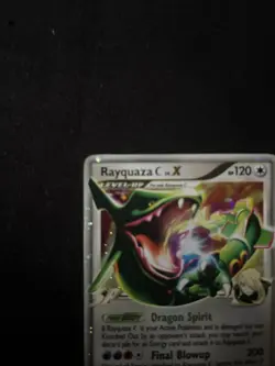 Rayquaza C LV. X 146/147 Holo Rare Supreme Victors Pokemon Card - LP - Image 2