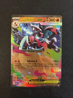 Pokemon TCG Mega Charizard X ex 029 Black Star Promo - NM - Image 1