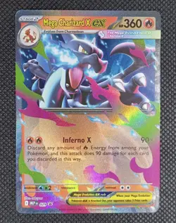 Mega Charizard X ex - MEP 029 - Black Star Promo - Pokemon Card - NM/M - Image 1