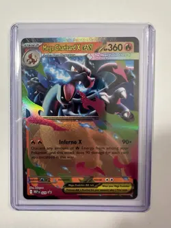 Mega Charizard X ex MEP 029 Black Star Promo Pokemon NM - Image 1