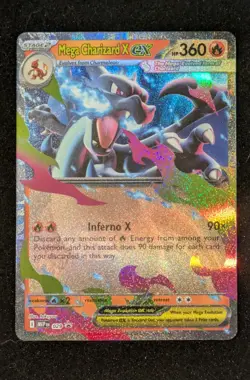Mega Charizard X ex MEP 029 - Black Star Promo - Pokemon - NM - Image 1