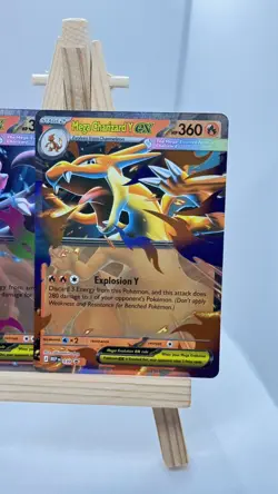 Pokemon Card Mega Charizard ex X MEP 029 and Y MEP 030 Black Star Promo Nm - Image 2