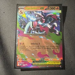 Pokemon Mega Charizard x EX 029 NM Condition Mega Evolution Black star promo - Image 1