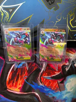 Pokemon TCG 2- Mega Charizard X ex 029 Mega Evolution Black Star Promo NM - Image 1