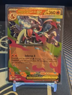 Mega Charizard X EX 029 Black Star Promo Holo NM - Mega Evo - Pokemon Cards/TCG - Image 1