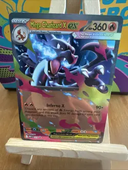 Pokemon TCG Mega Charizard ex X MEP 029 and Y MEP 030 Black Star Promo NM Bundle - Image 2