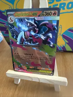 Pokemon TCG Mega Charizard ex X MEP 029 and Y MEP 030 Black Star Promo NM Bundle - Image 3