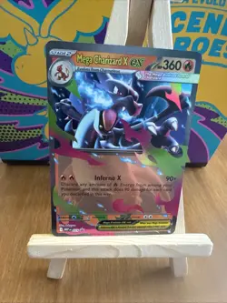 Pokemon TCG Mega Charizard ex X MEP 029 and Y MEP 030 Black Star Promo NM Bundle - Image 4