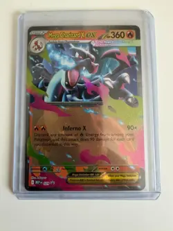 Pokemon Card Mega Charizard X EX 029 Black Star Promo Holo NM - Image 3