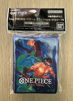 Official One Piece Card Game Card Sleeves Vol. 5 (Zoro & Sanji) from Japan. - Image 1