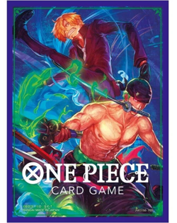 Official One Piece Card Game Card Sleeves Vol. 5 (Zoro & Sanji) from Japan. - Image 2