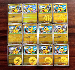 Pokemon TCG S-Chinese Gem Pack CBB1C & CBB5C Captain Pikachu Set 12 Pcs NM Holo - Image 1