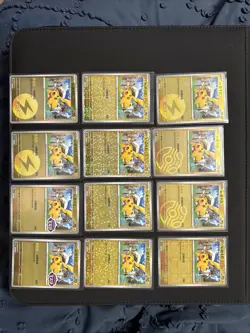 Captain Pikachu 01 06/07 Stamped Gem5 Pokemon TCG Chinese All 12 NM/M - Image 1