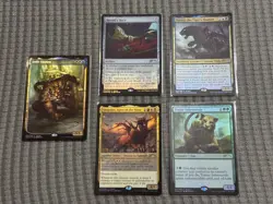 SET OF 5 FOIL APAC League MTG 2022 Year Of The Tiger Promo NM English - Image 1