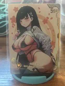 GODDESS Waifu [Rio Tsukatsuki] ACG Card Sexy Card Rare SSR A5 Core Card SpicyHot - Image 1