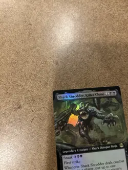 Shark Shredder, Killer Clone (Extended Art) Teenage Mutant Ninja Turtles Foil - Image 4