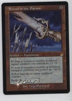 Retro Frame - Sword of the Paruns Foil Magic: Ravnica Remastered RVR #0395 - Image 1