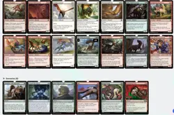 Commander deck MTG Gishath suns avatar dinosaur tribal budget deck - Image 3