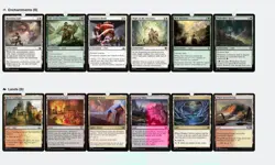 Commander deck MTG Gishath suns avatar dinosaur tribal budget deck - Image 5