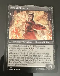MTG - The Rise Of Sozin Fire Lord Sozin - Avatar: The Last Airbender - NM - Image 2