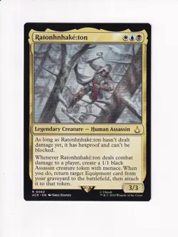 MAGIC THE GATHERING MTG ASSASSIN'S CREED RATONHNHAKE:TON (#2) - Image 1
