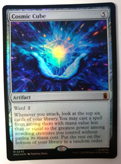 Cosmic Cube - FOIL Mythic - MTG Marvel Super Heroes - 0245 NM - Image 1