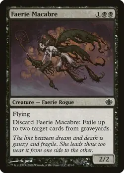 Magic The Gathering MTG FAERIE MACABRE Duel Decks: Garruk vs. Liliana NM - Image 1