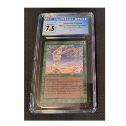 Magic: The Gathering Shanodin Dryads Alpha CGC 7.5 Creature Green Common 1993 - Image 1