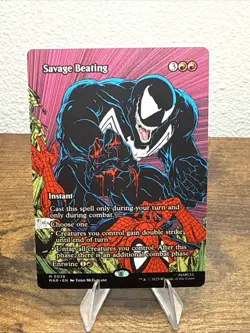 Savage Beating (Borderless) Marvel Universe Eternal-Legal Regular - Image 1