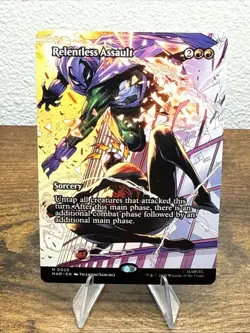 Relentless Assault (Borderless) Marvel Universe Eternal-Legal Regular - Image 1