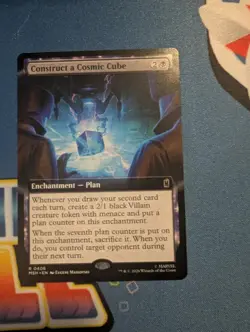 Construct a Cosmic Cube (Extended Art) 406 Marvel Super Heroes NM - Image 1
