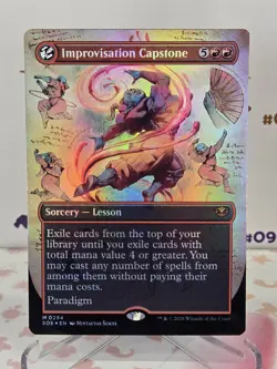MTG - Improvisation Capstone (Borderless) #294 (Foil) Secrets of Strixhaven - Image 1