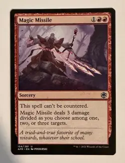 Magic Missile (154) Adventures in the Forgotten Realms AFR MTG Magic - Image 1
