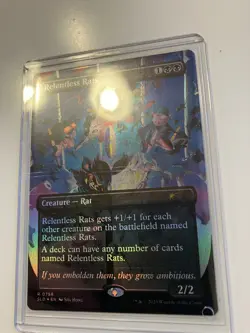 Relentless Rats Secret Lair (0756) Foil MTG Near Mint Magic: the Gathering - Image 4