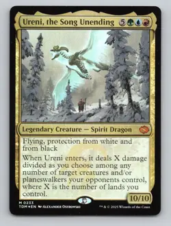 Ureni, the Song Unending M Foil Tarkir: Dragonstorm 233 NM - Image 1