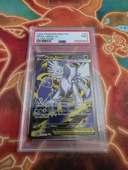 2025 POKEMON MEG EN-MEGA EVOLUTION ULTRA RARE #161 MEGA ABSOL EX PSA 9 - Image 1