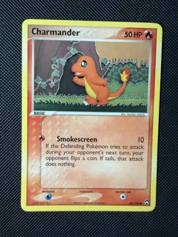 NM Charmander 48/108 EX Power Keepers Non Holo Rare Pokemon Card - Image 2