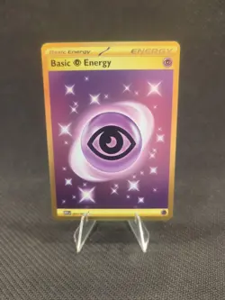 Pokemon TCG Basic Psychic Energy 207/165 S&V Hyper Rare Card - Image 1