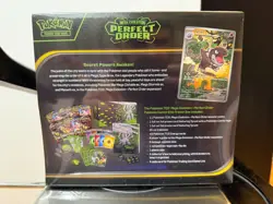 Perfect Order Pokemon Center Exclusive ETB SEALED - Small Tear in Seal - Image 3