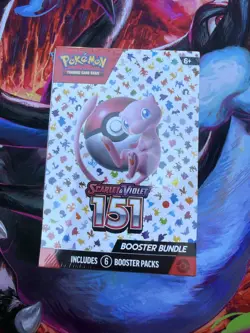Pokemon TCG Scarlet & Violet 151 6 + Booster Bundle Box New Factory Sealed - Image 1
