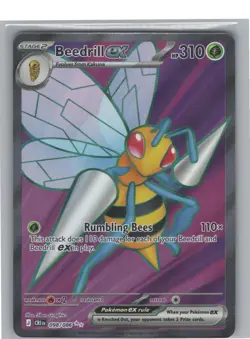 Beedrill ex 098/086 Near Mint Holo Chaos Rising Ultra Rare Pokemon - Image 1