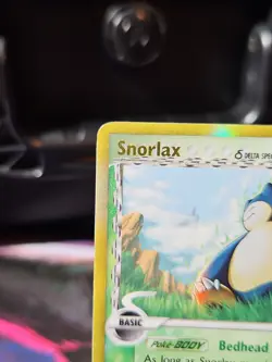 Pokemon Snorlax Dragon Frontiers Reverse Holo Stamped 10/101 2006 - Image 2