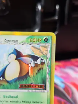 Pokemon Snorlax Dragon Frontiers Reverse Holo Stamped 10/101 2006 - Image 3
