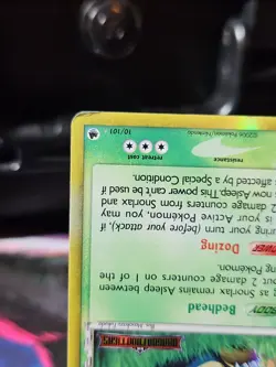 Pokemon Snorlax Dragon Frontiers Reverse Holo Stamped 10/101 2006 - Image 4