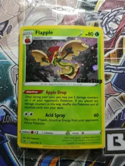 GAMESTOP Flapple 22/192 Pokemon Exclusive Battle Styles Promo Holo NEW SEALED - Image 1