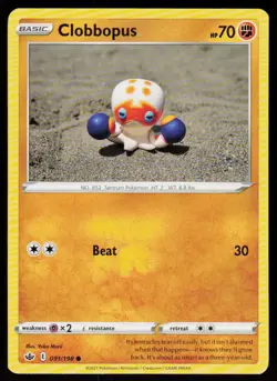 Clobbopus 091/198 Common Chilling Reign Pokemon Near Mint - Image 1