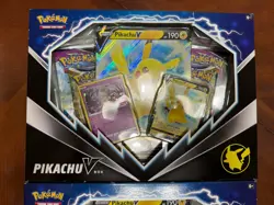 (2) Pokemon TCG Pikachu V Box (Fusion Strike&Brilliant Stars)-NEW/Factory Sealed - Image 3