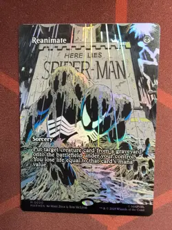 Magic: The Gathering Reanimate Spider-Man Foil - Image 1
