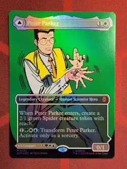Peter Parker (0232) (Borderless) Marvel's Spider-Man Foil - Image 1