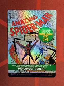 Peter Parker (0232) (Borderless) Marvel's Spider-Man Foil - Image 2